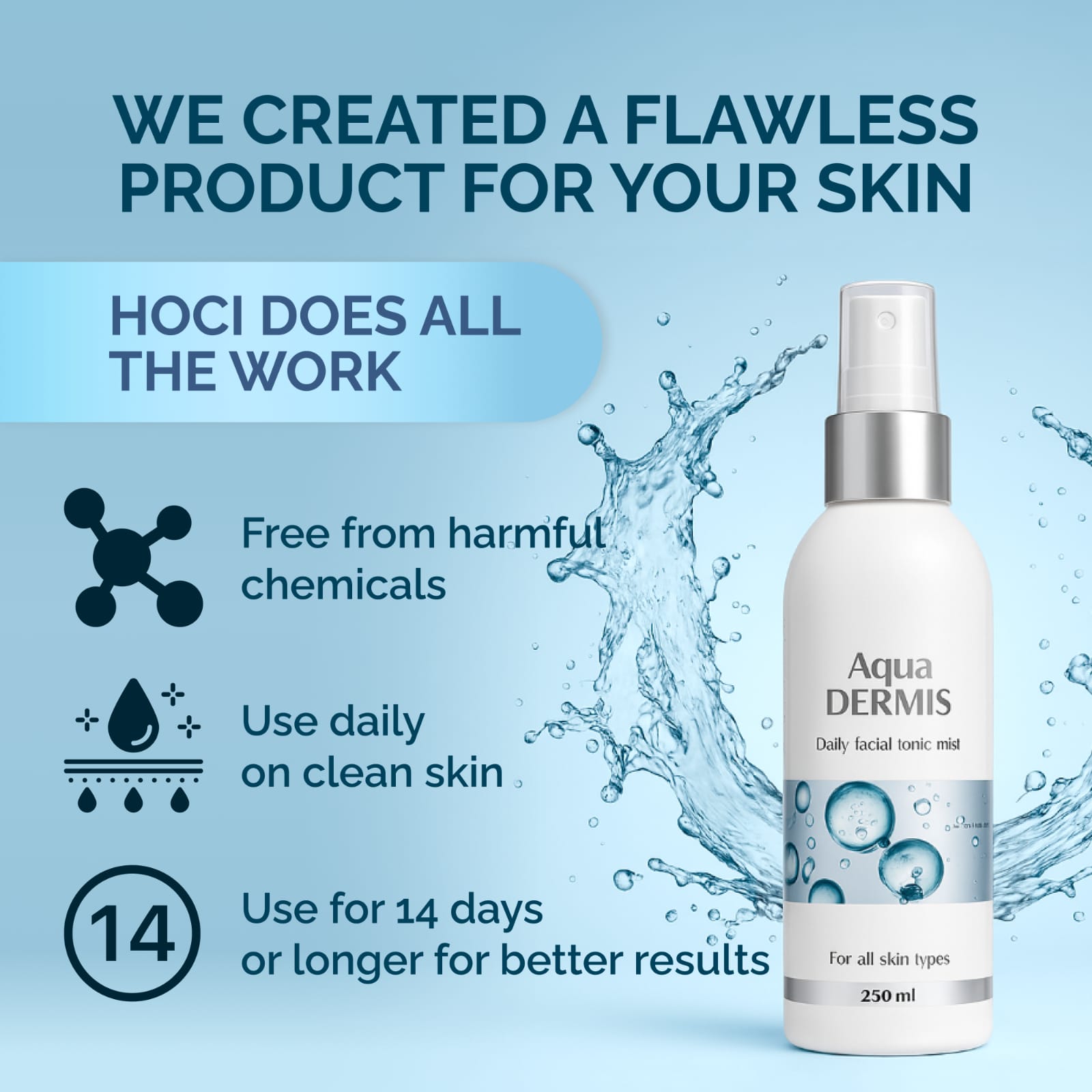 Bruma Facial y Corporal con HOCl – Pack Hidratante (250 ml + 150 ml)