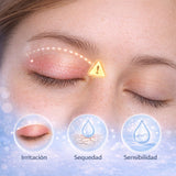 AquaDERMIS Limpiador de Párpados y Pestañas con HOCl (150 ml) - Sterilox C&B Europe SL