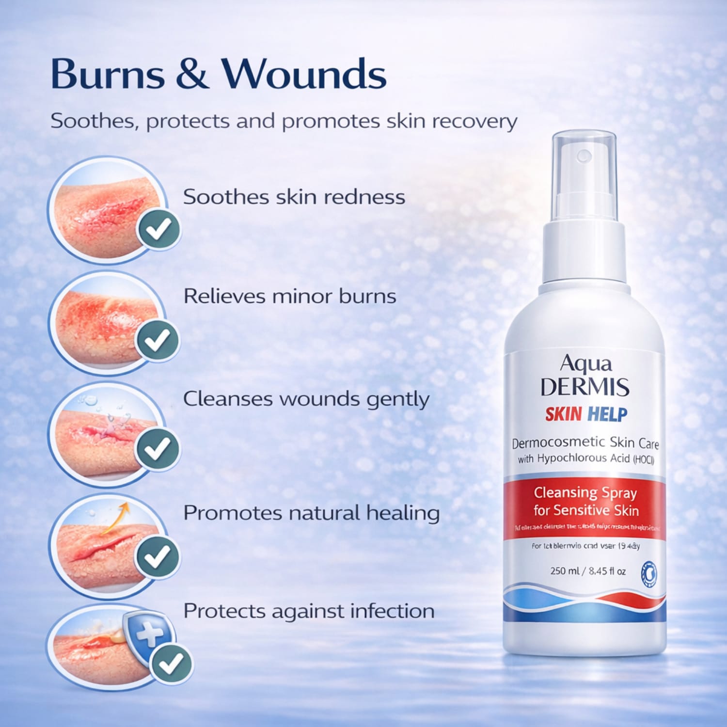 Bruma Reparadora con HOCl – Hidratación y Calma para Todo Tipo de Piel (250 ml) - Sterilox C&B Europe SL