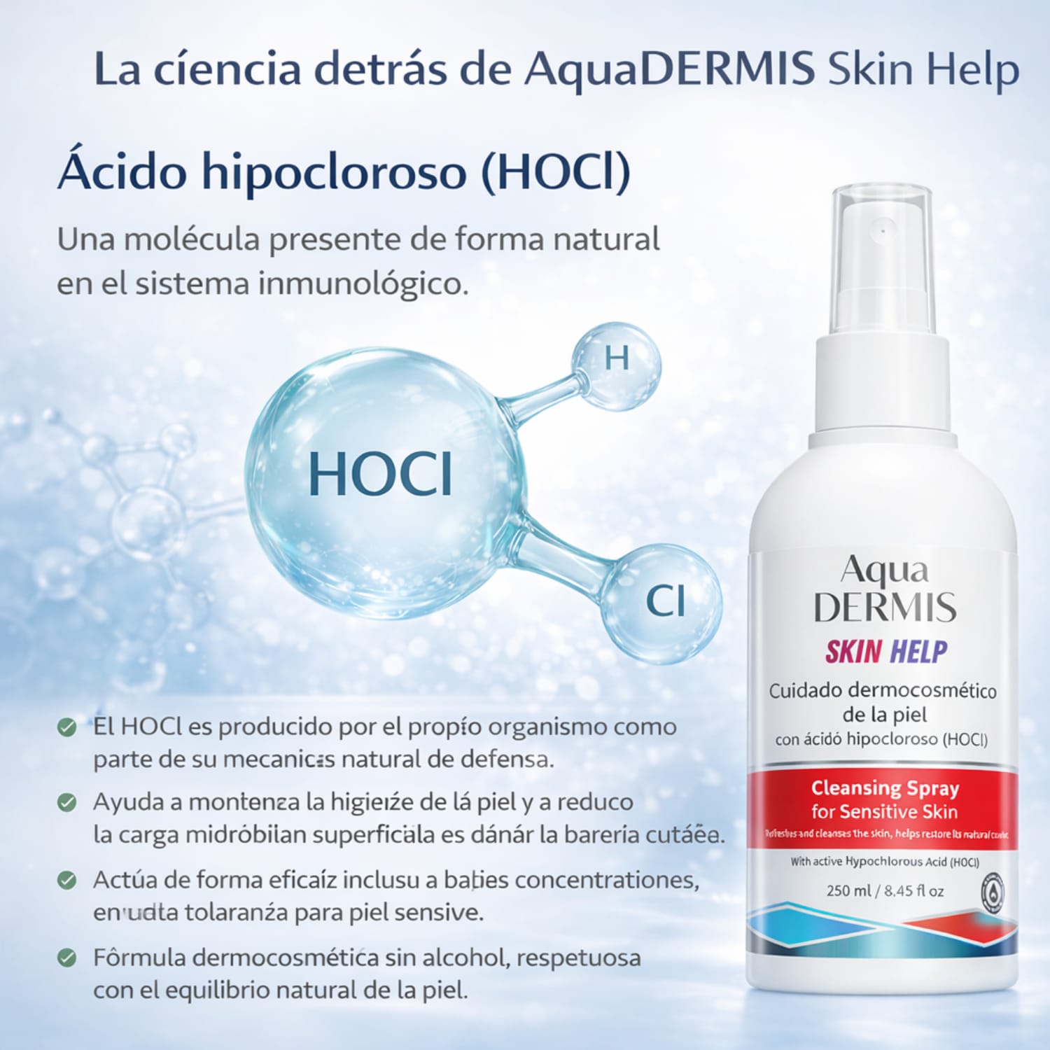 Bruma Reparadora con HOCl – Hidratación y Calma para Todo Tipo de Piel (250 ml) - Sterilox C&B Europe SL