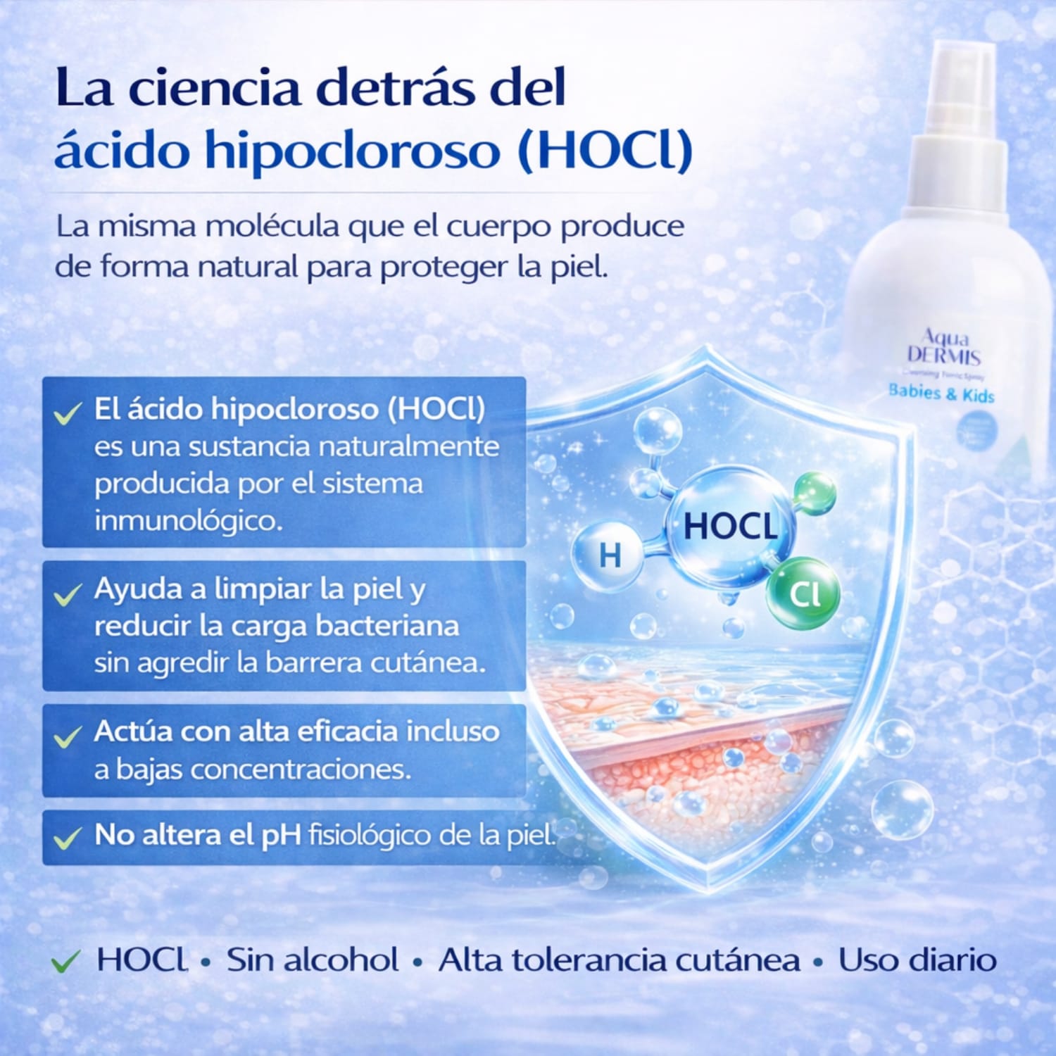 Bruma Suave con HOCl para Bebés y Niños – Spray Hidratante y Seguro (250 ml) - Sterilox C&B Europe SL