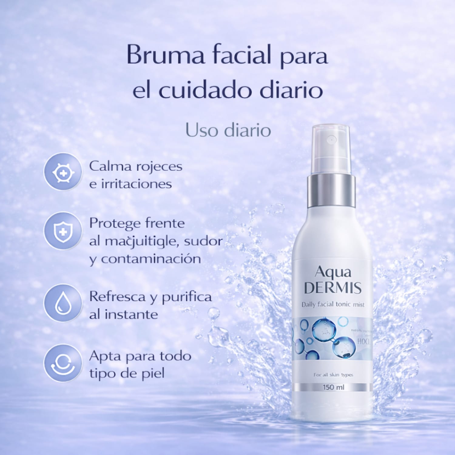 HOCl Daily Face & Body Mist – Tamaño de Viaje (150 ml) - Sterilox C&B Europe SL