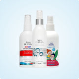 Pack Trio con HOCl – Bruma Facial y Corporal + Spray Infantil + Bruma Reparadora
