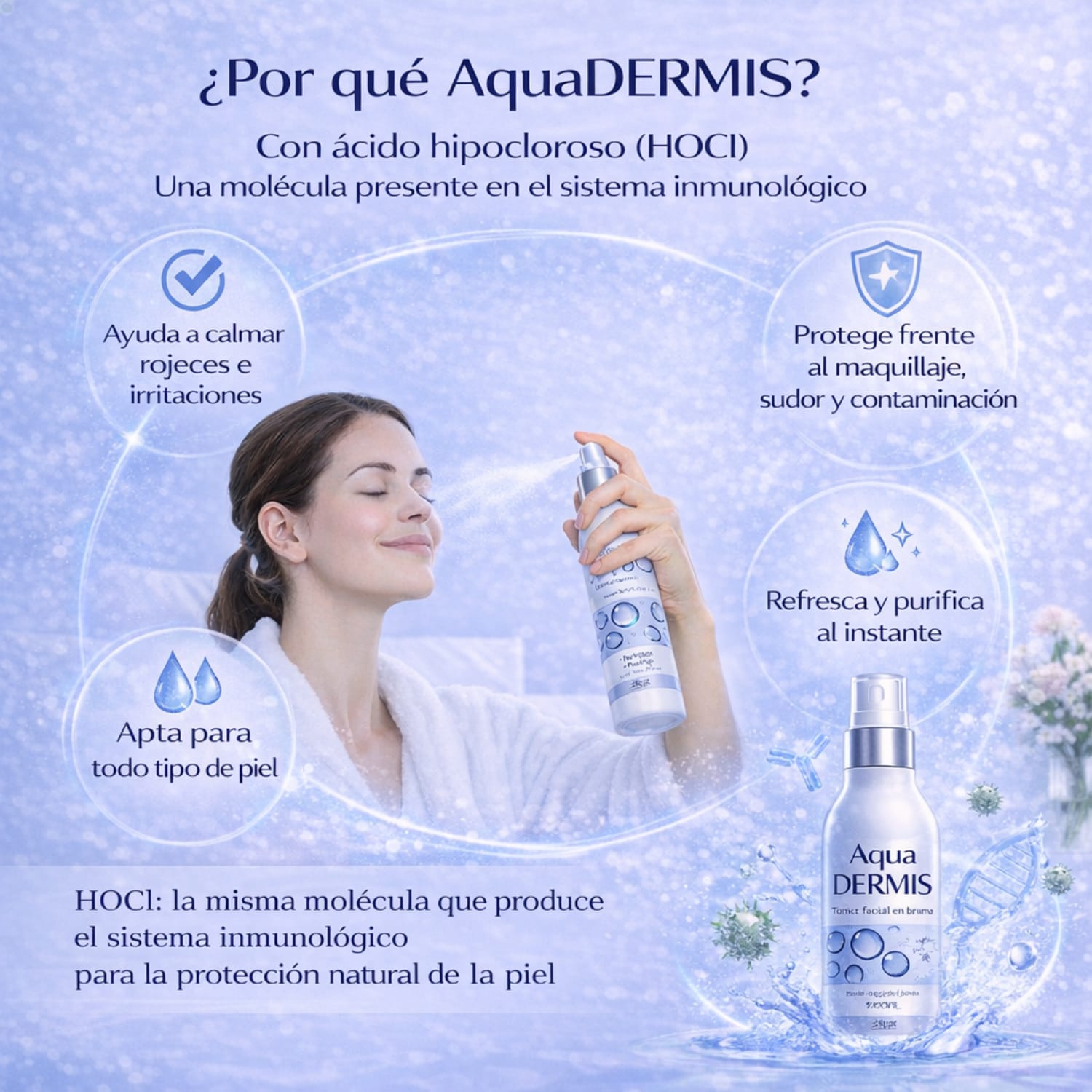 Pack Familiar con HOCl – Bruma Facial y Corporal + Spray Suave para Niños (250 ml cada uno) - Sterilox C&B Europe SL